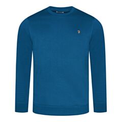 Farah Tim Crew NK Sweater Sailor Blue
