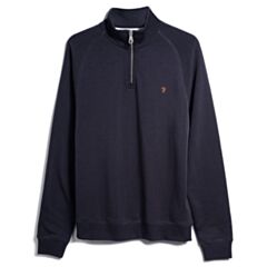 Farah Jim 1/4 Zip Sweater Navy