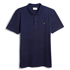 Farah Forster SS Polo Indigo