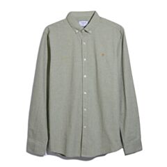 Farah Steen Slim Ls Bd Shirt Moss Green