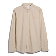 Farah Steen Slim Ls Bd Shirt Peach