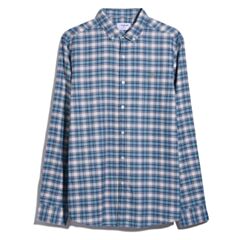 Farah Fraser Check LS BD Shirt Stillwate
