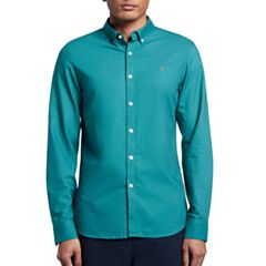 Farah Brewer LS BD Shirt Mallard Green