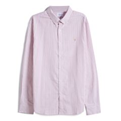 Farah Brewer Stripe LS BD Shirt Torch Or