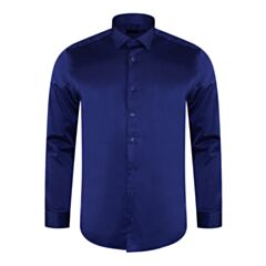 6th Sense Formal Stretch Shirt Royal Blu