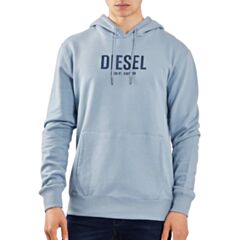 Diesel Buckley Hoodie Pebble Blue