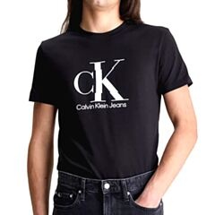 CK Jeans Disrupted T-Shirt Black