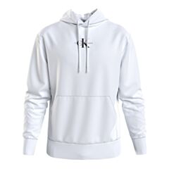 Calvin Klein Monologo Hoodie Bright White