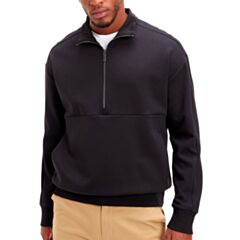 Calvin Klein Comfort DB Logo Q-Zip Black