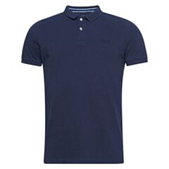 Superdry Vintage Destroyed Polo Rich Nav