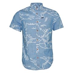 Superdry Vintage Loom S/S Shirt Blue