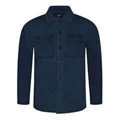 Replay Overshirt In Navy