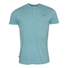 Superdry Vintage logo Emb Henley Blue
