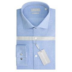 Michael Kors Solid Pique Slim Shirt Ligh
