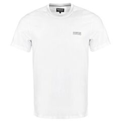 Barbour Small Logo Tee In White