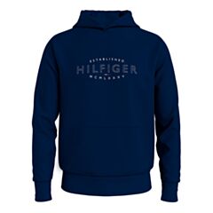 Tommy Hilfiger Curve Logo Hoodie Navy