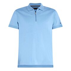 Tommy Hilfiger Interlock Zip Polo Sky Cl