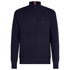 Tommy Hilfiger Zip Mock knit Navy