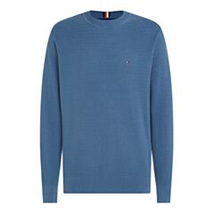 Tommy Hilfiger Interlaced Crew Blue Coas