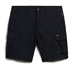 Napapijri Cargo Shorts In Blu Marine