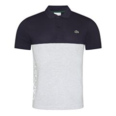 Lacoste SS Polo Shirt Abysm/Silver Chine