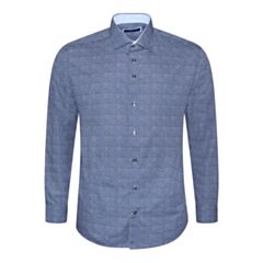 Pope Solid Shirt In Navy