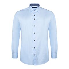 Pope Dots Printed Shirt In Light Blue
