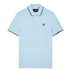 Lyle & Scott Tipped Polo Shirt Blue Navy