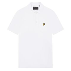 Lyle & Scott Plain Polo Shirt White