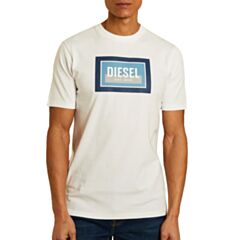 Diesel John T-Shirt Dove White
