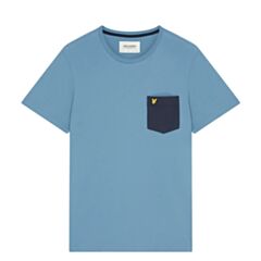 Lyle & Scott Contrast Pocket T-Shirt Ski