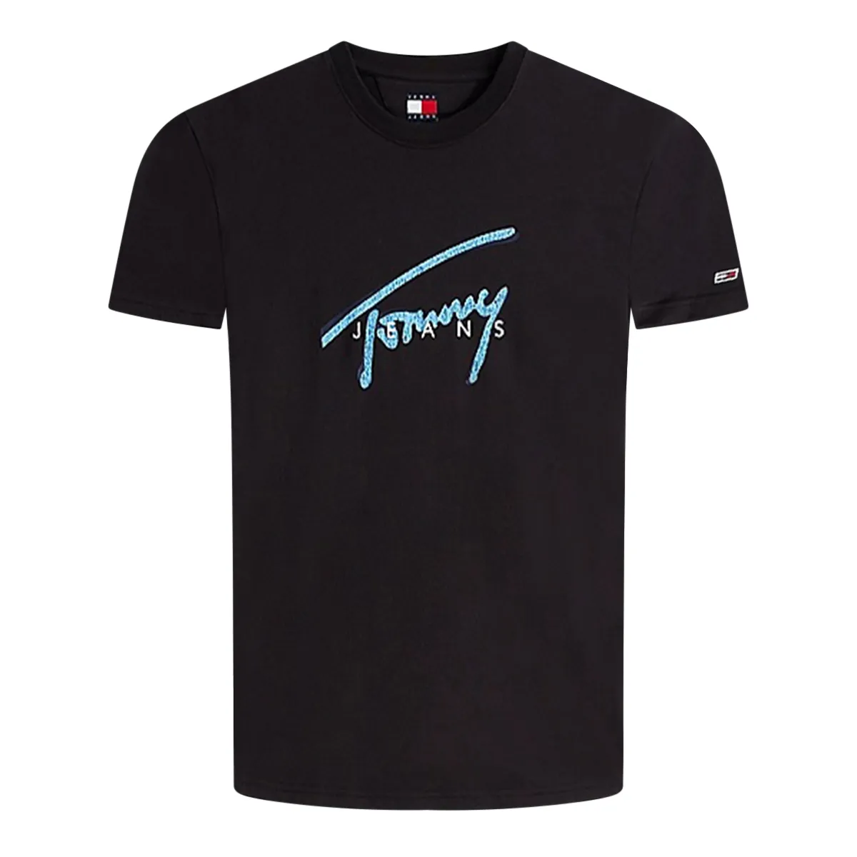 Tommy Jeans Reg Signature T-Shirt Black
