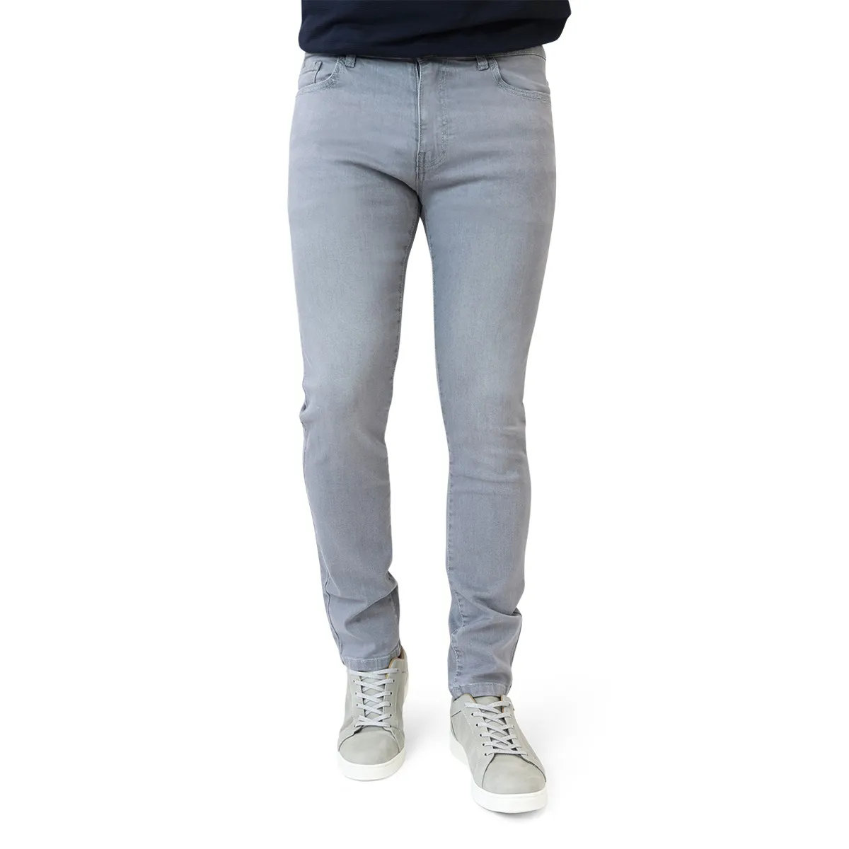 Ej Essential Slim Jeans Light Grey