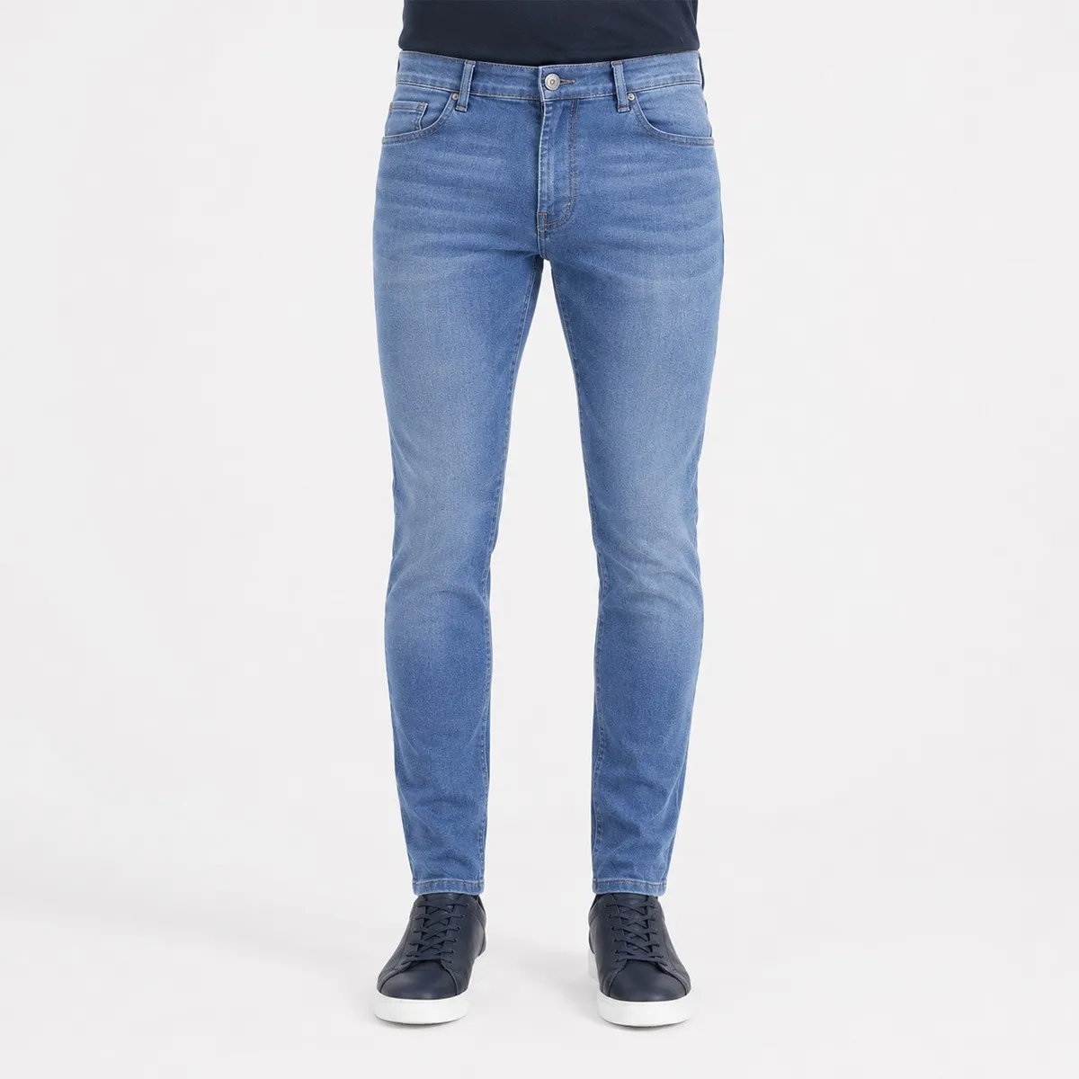 Ej Essential Slim Jeans Light Stone Wash