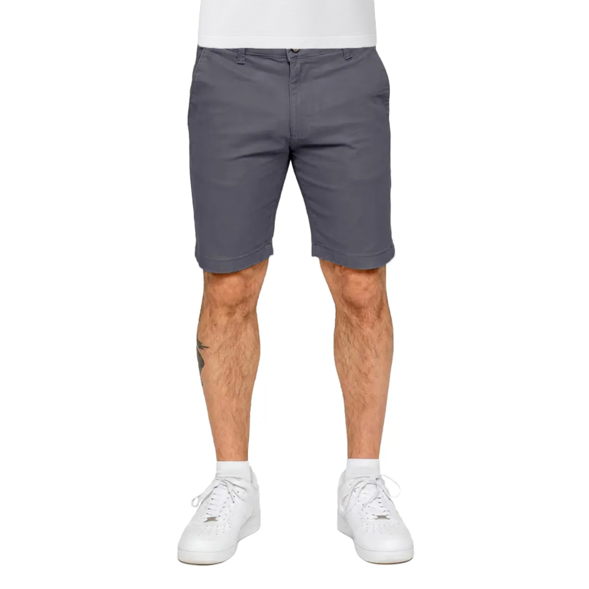 Enzo Milano Chino Shorts Grey