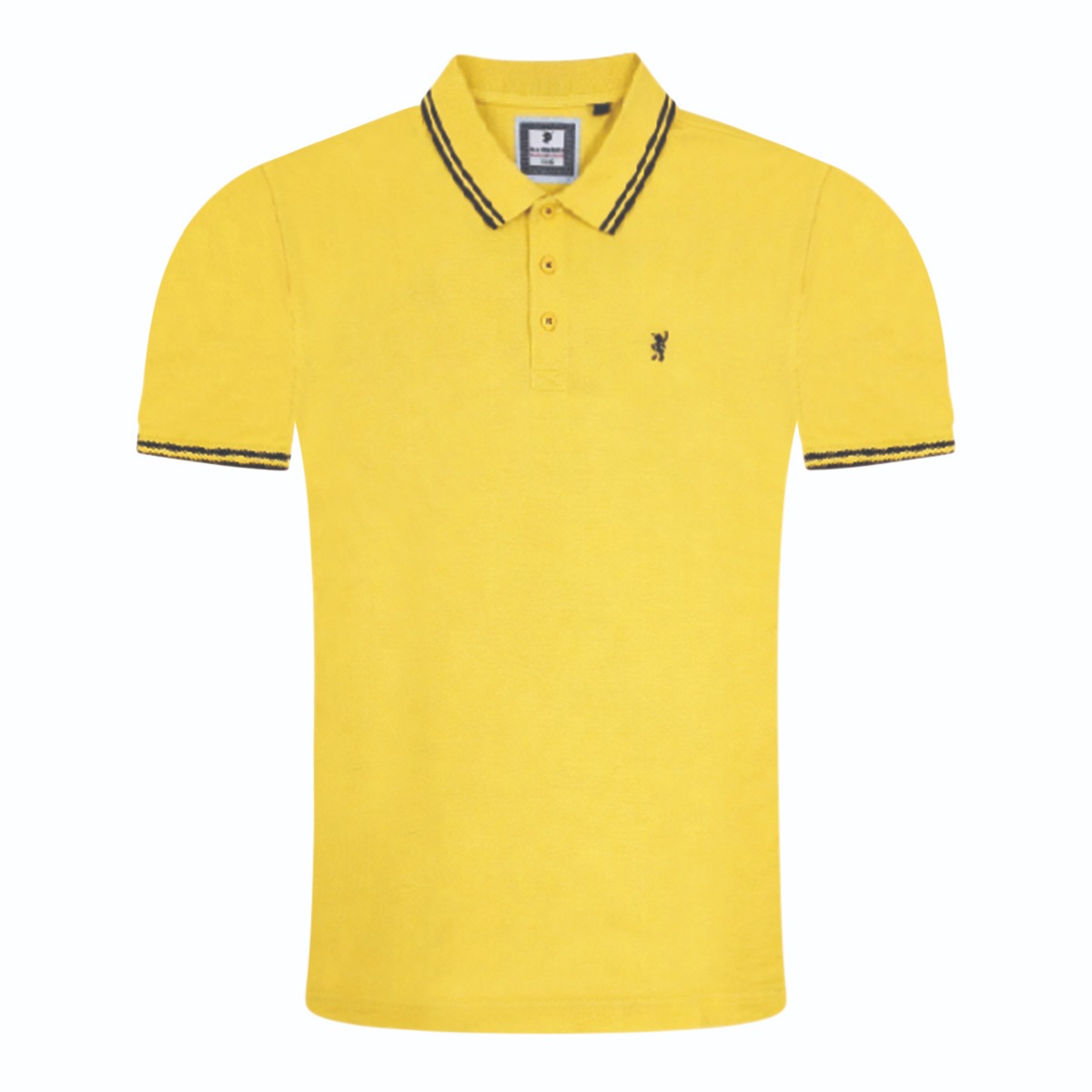 Sea Barrier Blue Tipped Polo Yellow
