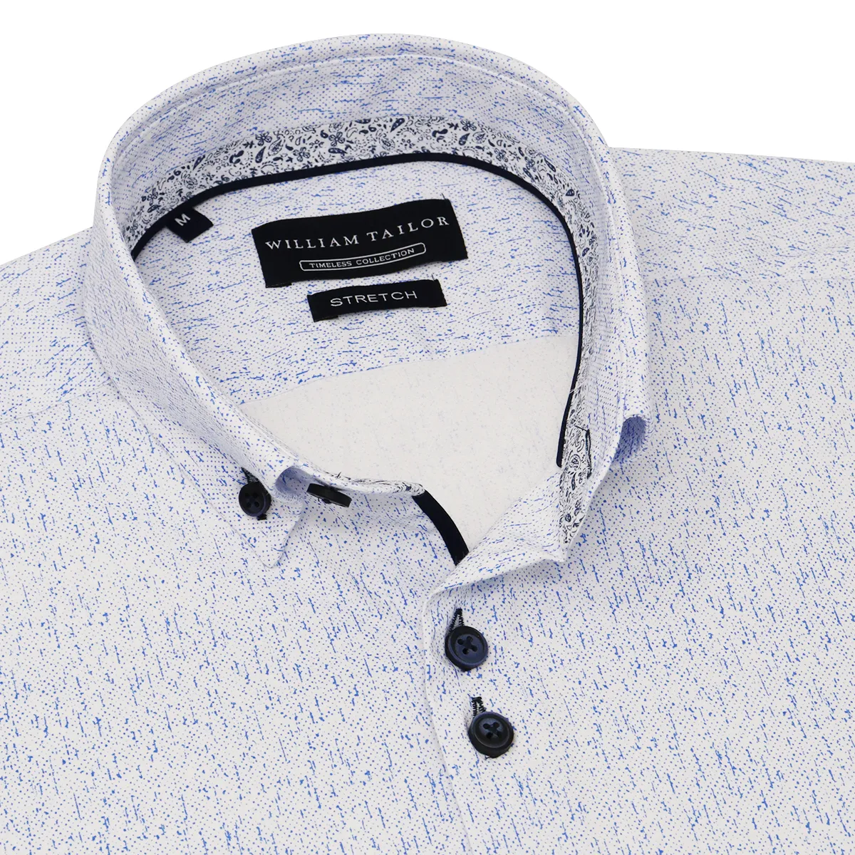 William Tailor Gussie Printed Shirt Blue