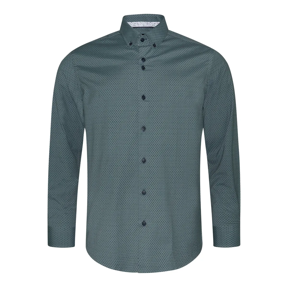 William Tailor Fago Printed Shirt In Gre