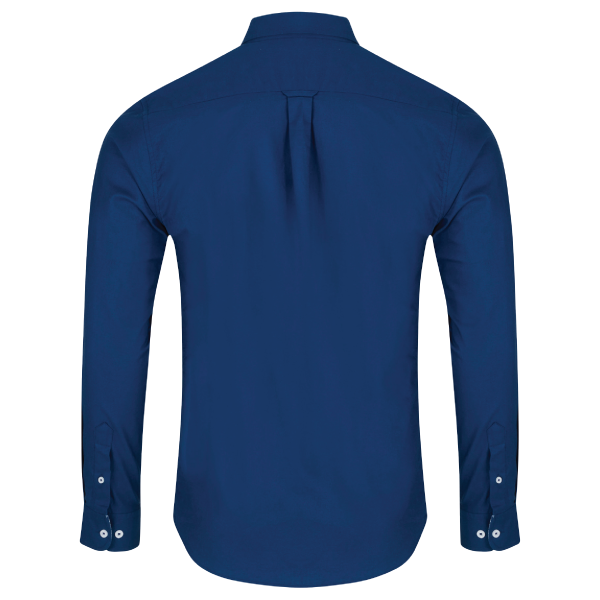 William Tailor Slim Oxford Shirt Blue Pe