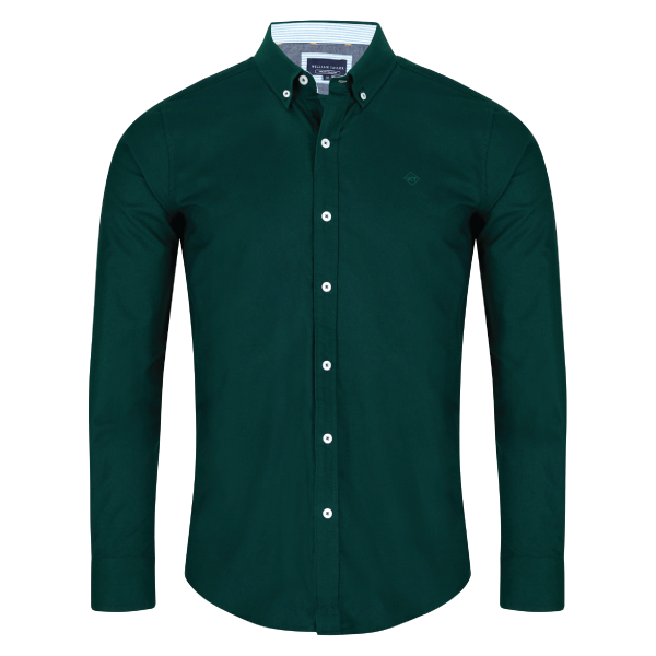 William Tailor Slim Oxford Shirt Spruced