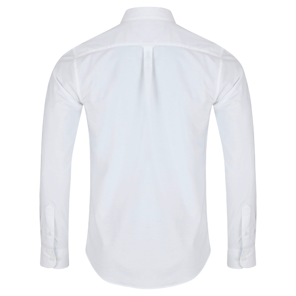 William Tailor Slim Oxford Shirt White
