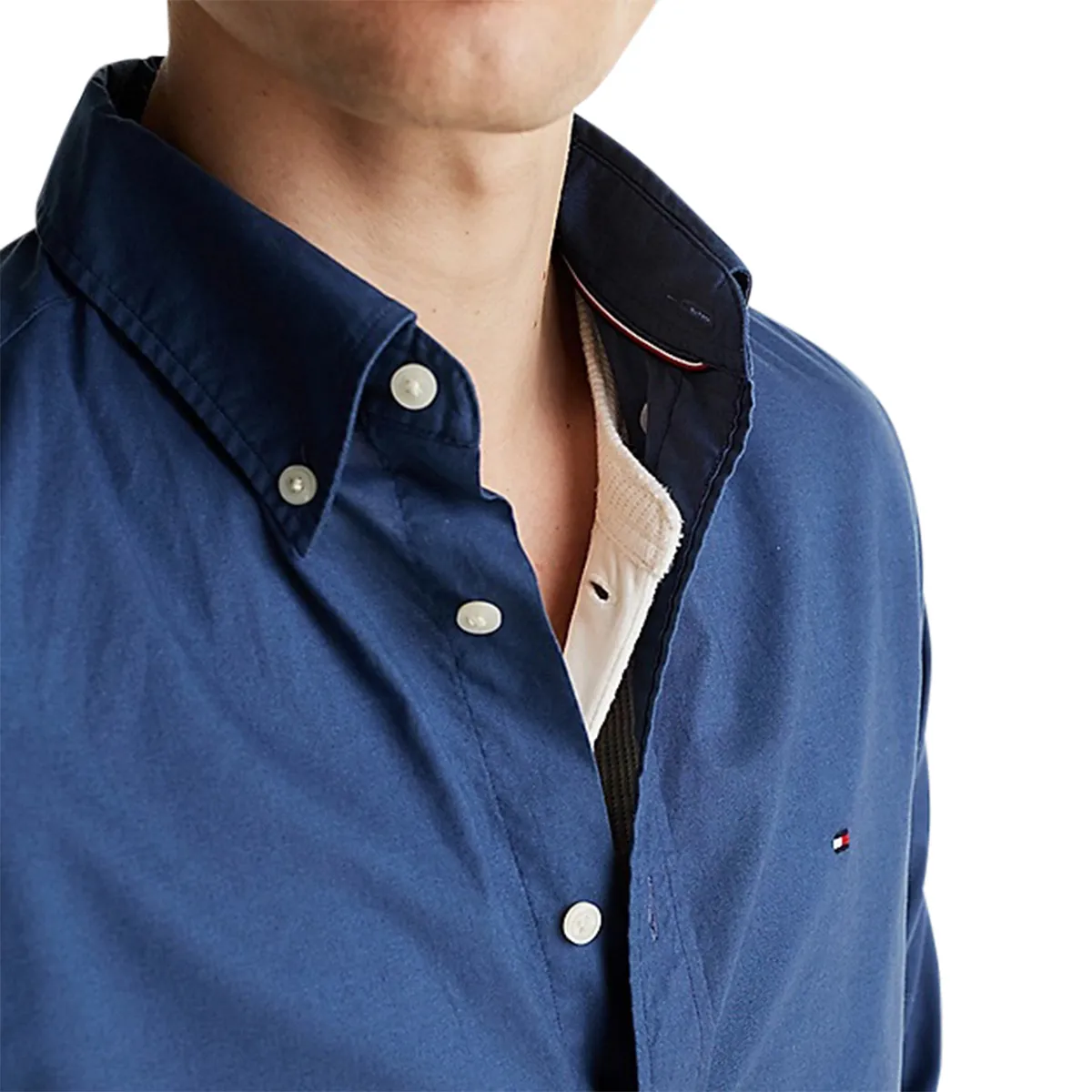Tommy Hilfiger Poplin Solid RF Shirt Aeg