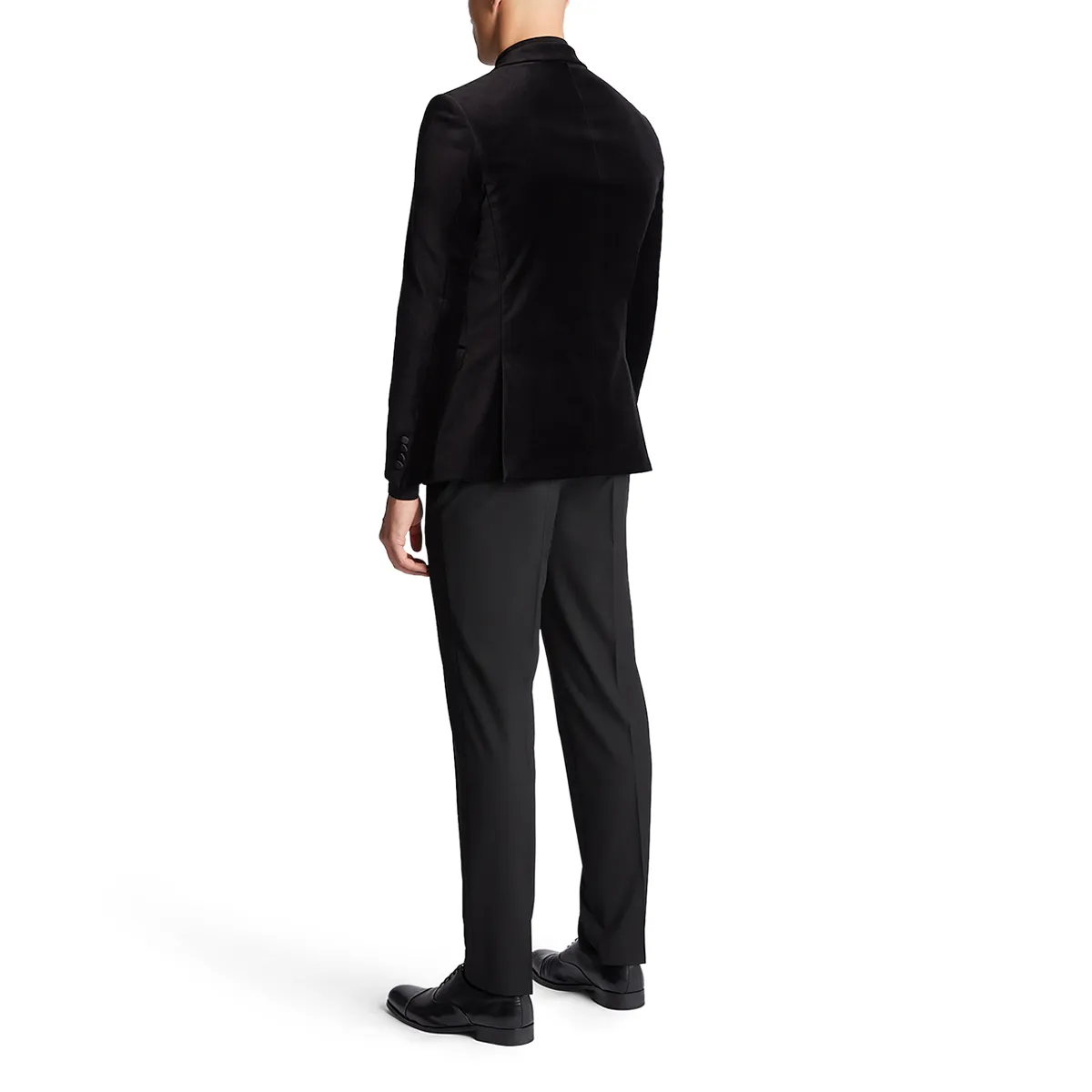 Remus Uomo Monti Velvet Jacket Black