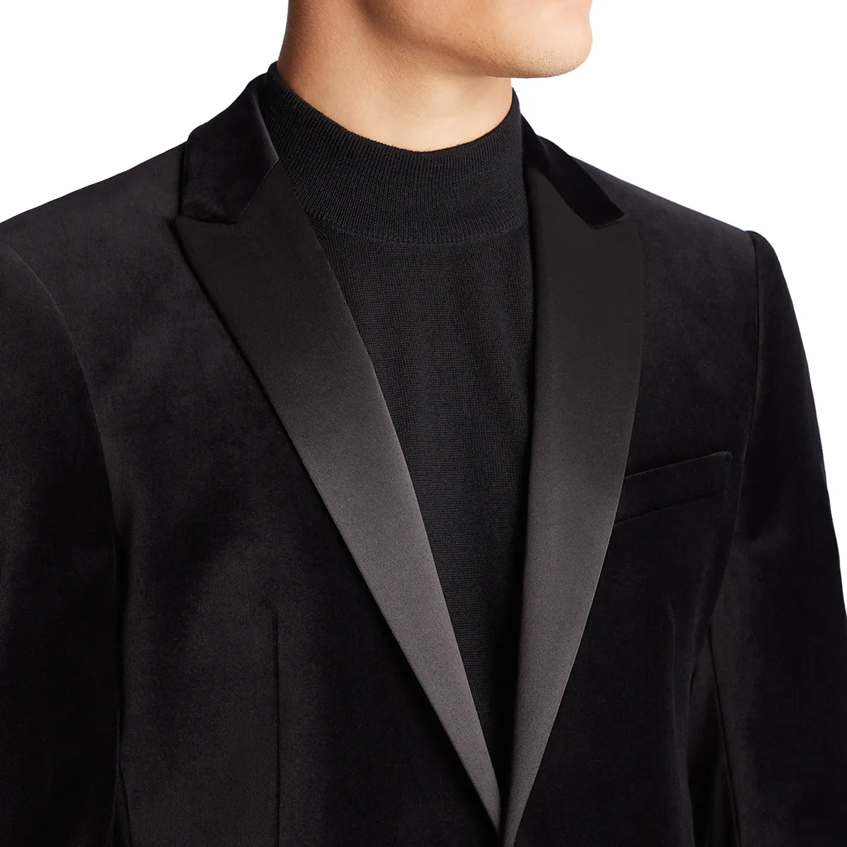 Remus Uomo Monti Velvet Jacket Black
