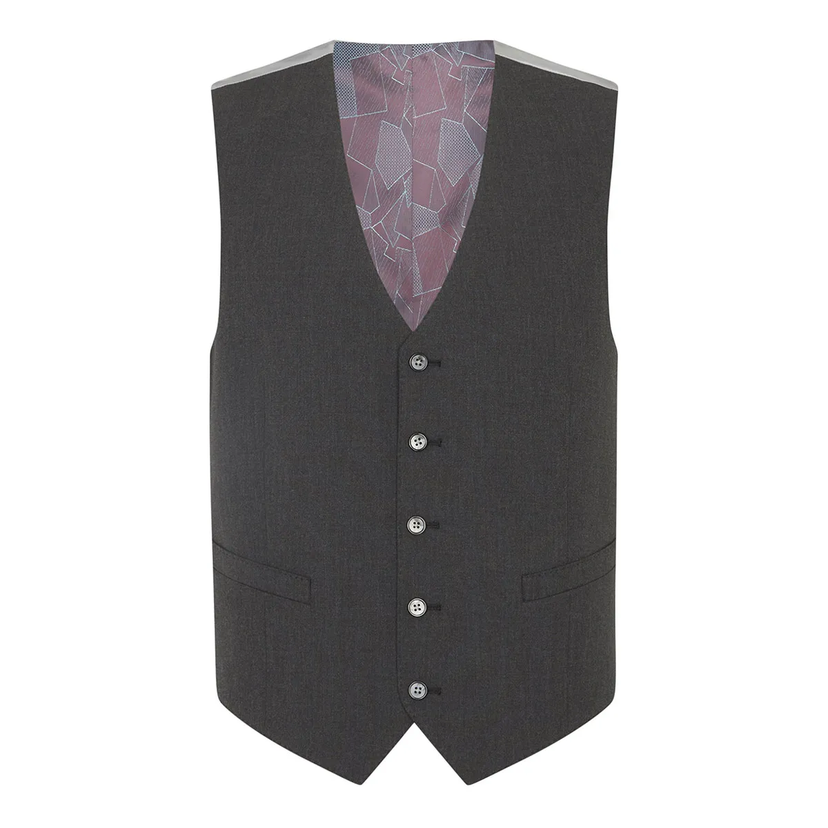 Remus Uomo Palucci Waistcoat Charcoal