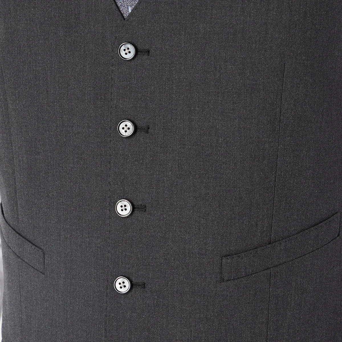 Remus Uomo Palucci Waistcoat Charcoal