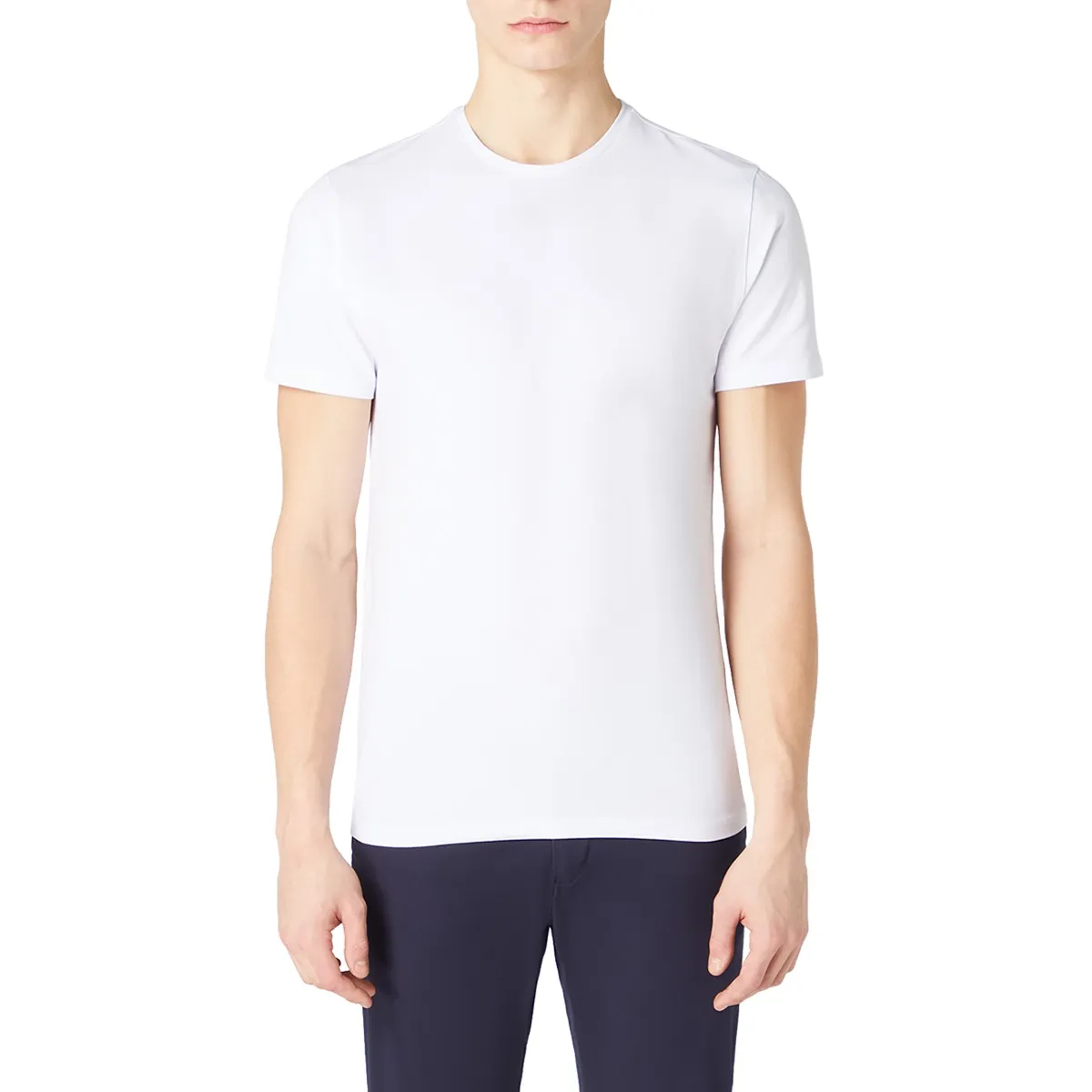 Remus Uomo Plain T-Shirt White