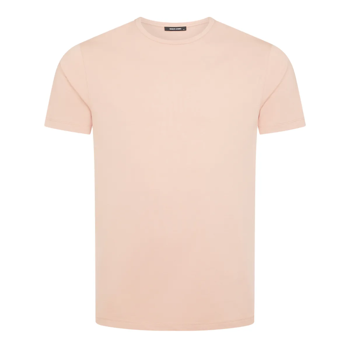 Remus Uomo Plain T-Shirt In Pink