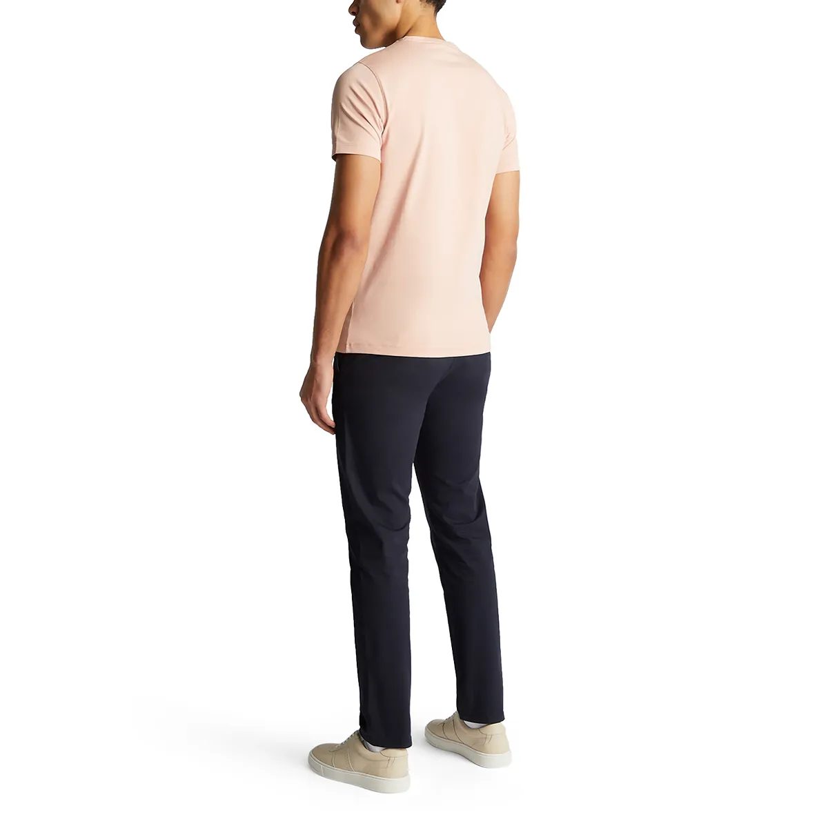 Remus Uomo Plain T-Shirt In Pink