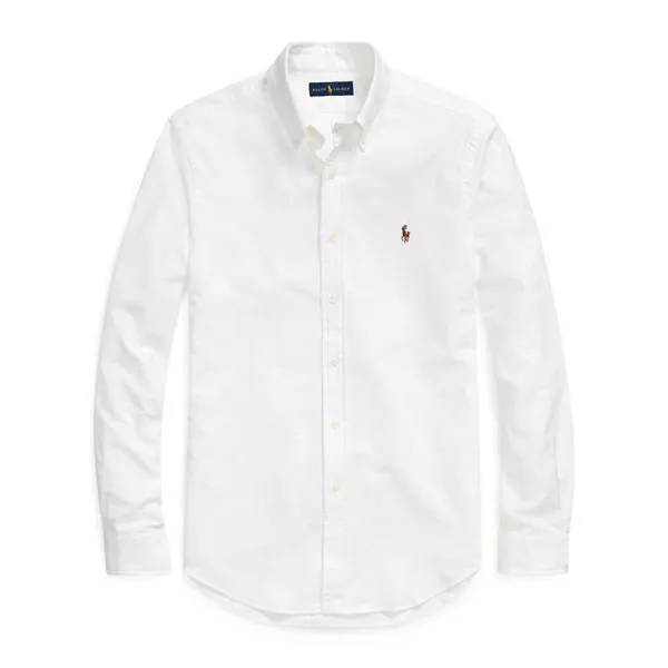 Ralph Lauren Slim Fit Oxford Shirt White